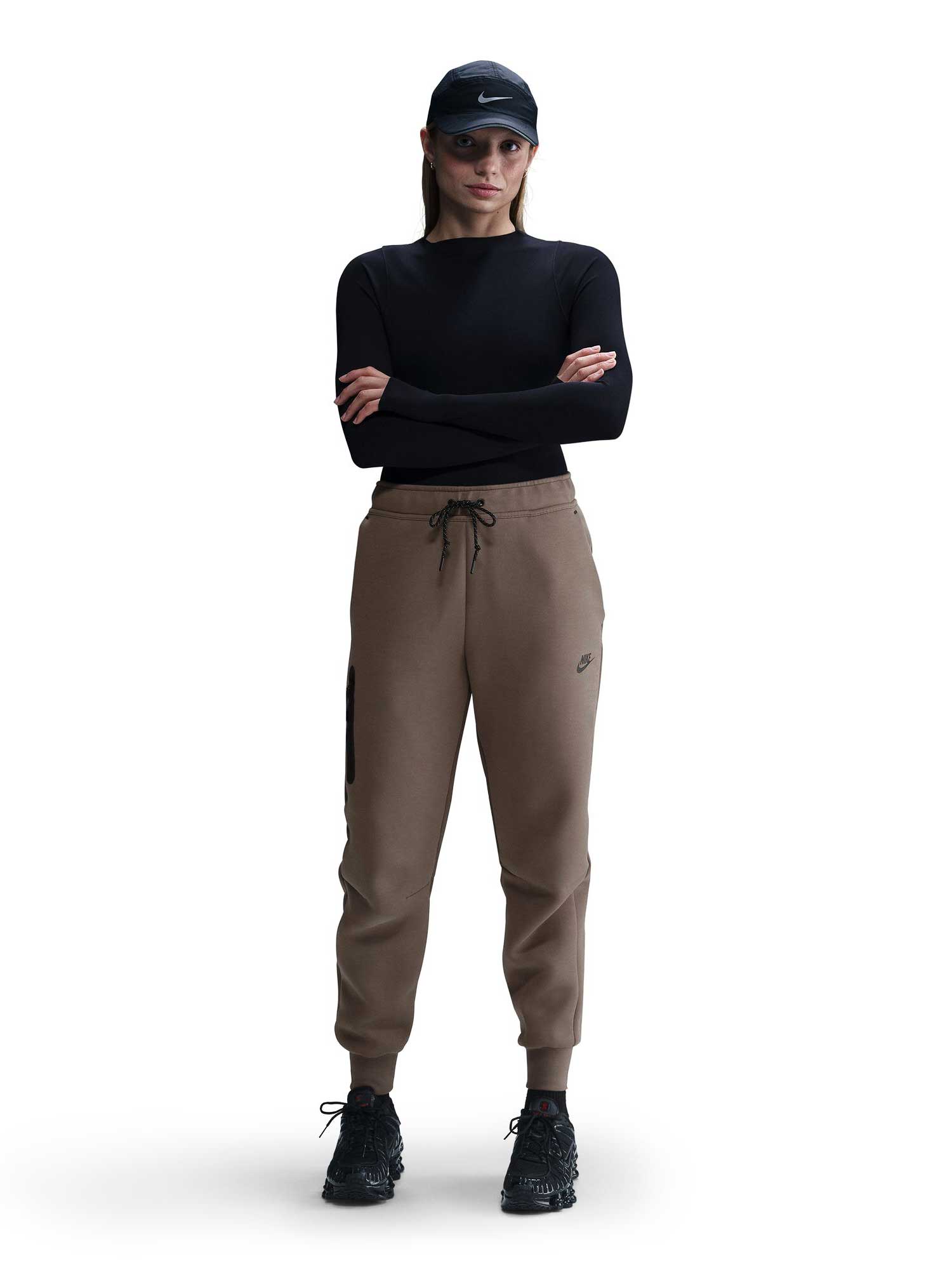 NIKE Спортно долнище W NSW TCH FLC MR JGGER 2