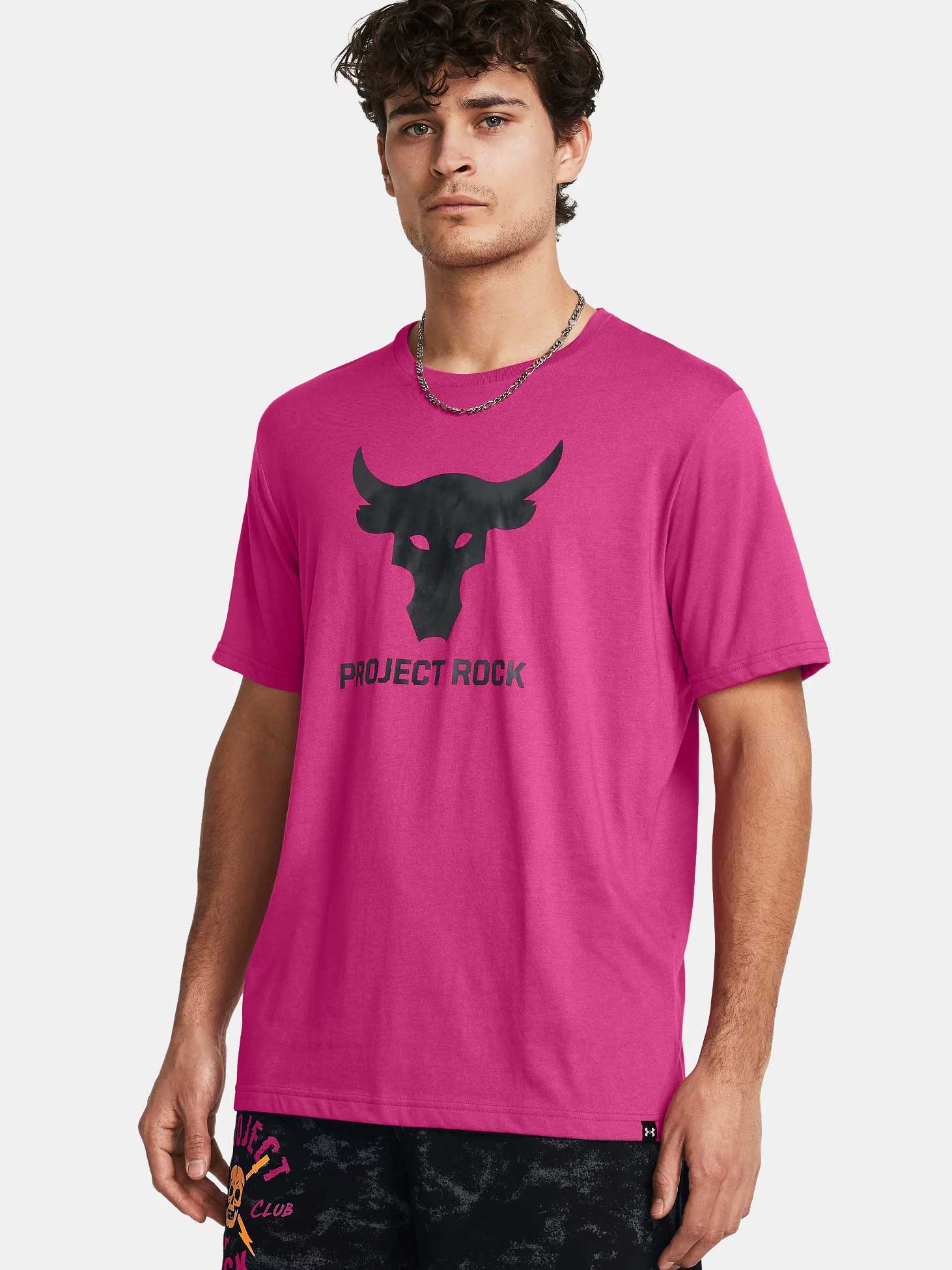 UNDER ARMOUR Тениска UA Pjt Rck Brahma Bull SS
