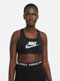 NIKE Спортен сутиен W DF SWSH CB FUTURA GX BRA