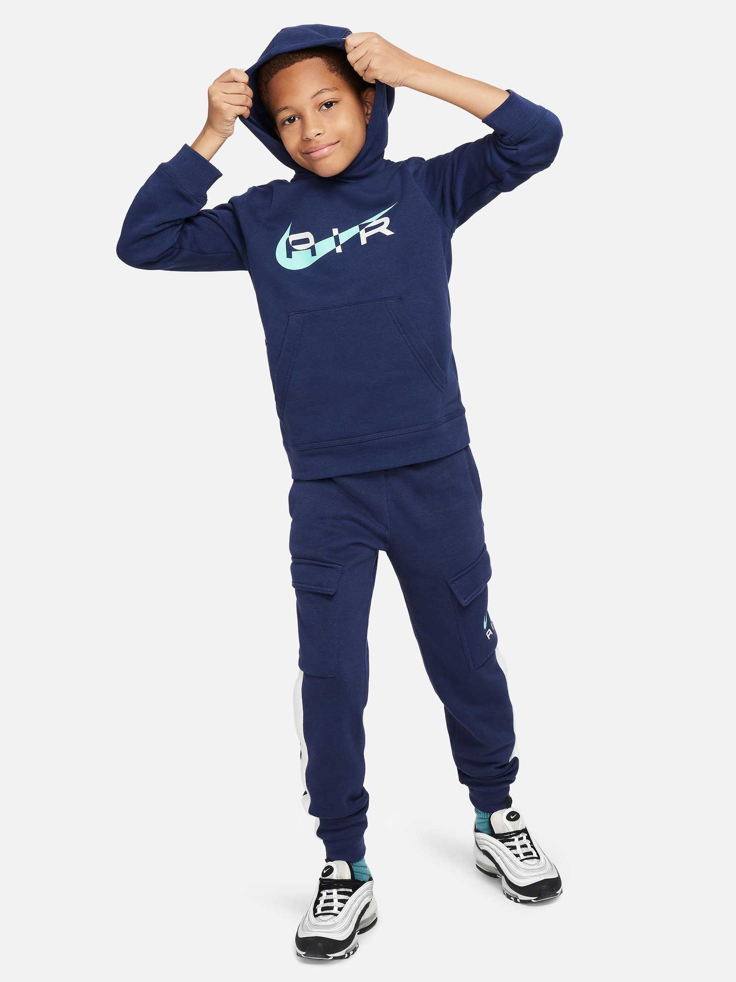 NIKE Суитшърт B NSW N AIR PO HOODY FLC BB