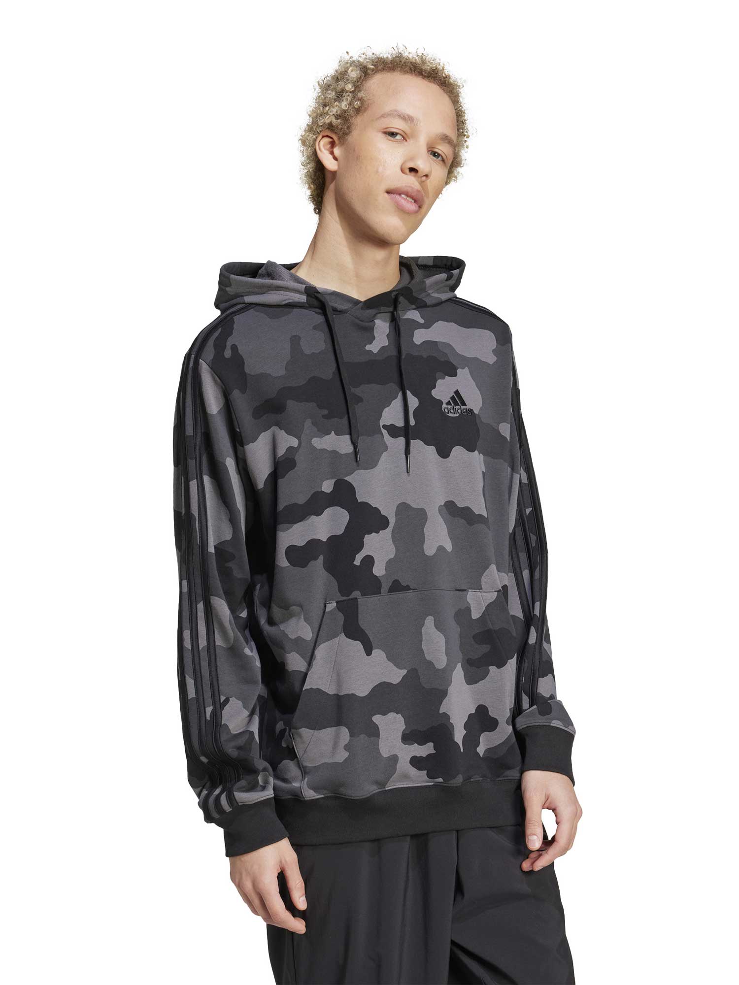 ADIDAS SPORTSWEAR Суитшърт Seasonal Essentials Camouflage Hoodie