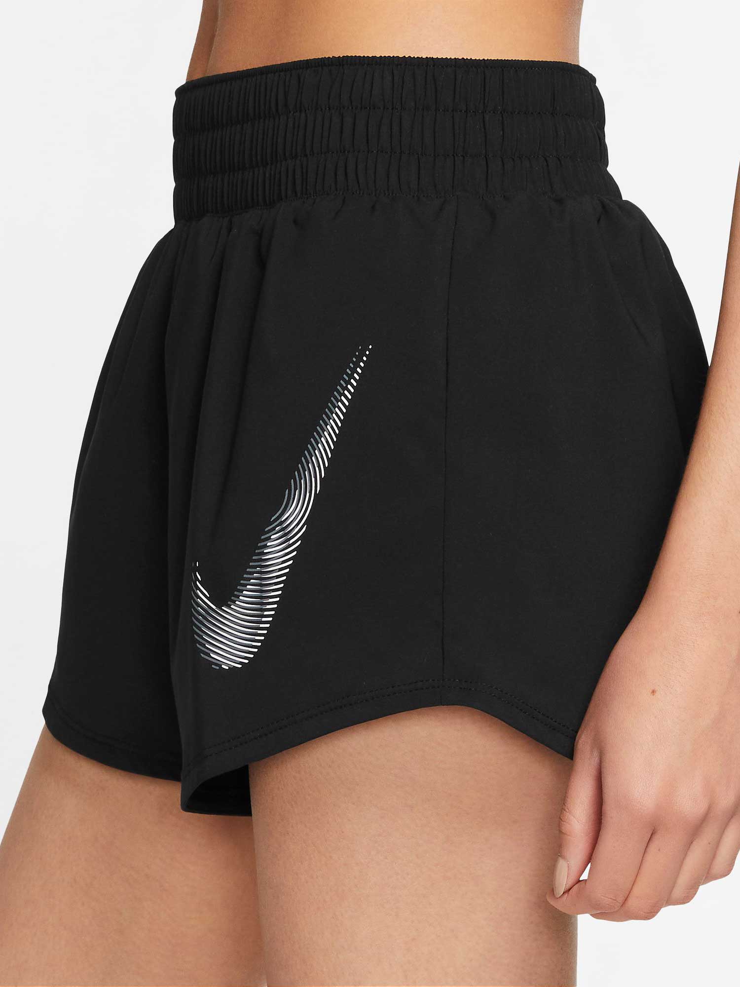 NIKE Къси панталони W NK ONE DF SWSH HBR SHORT