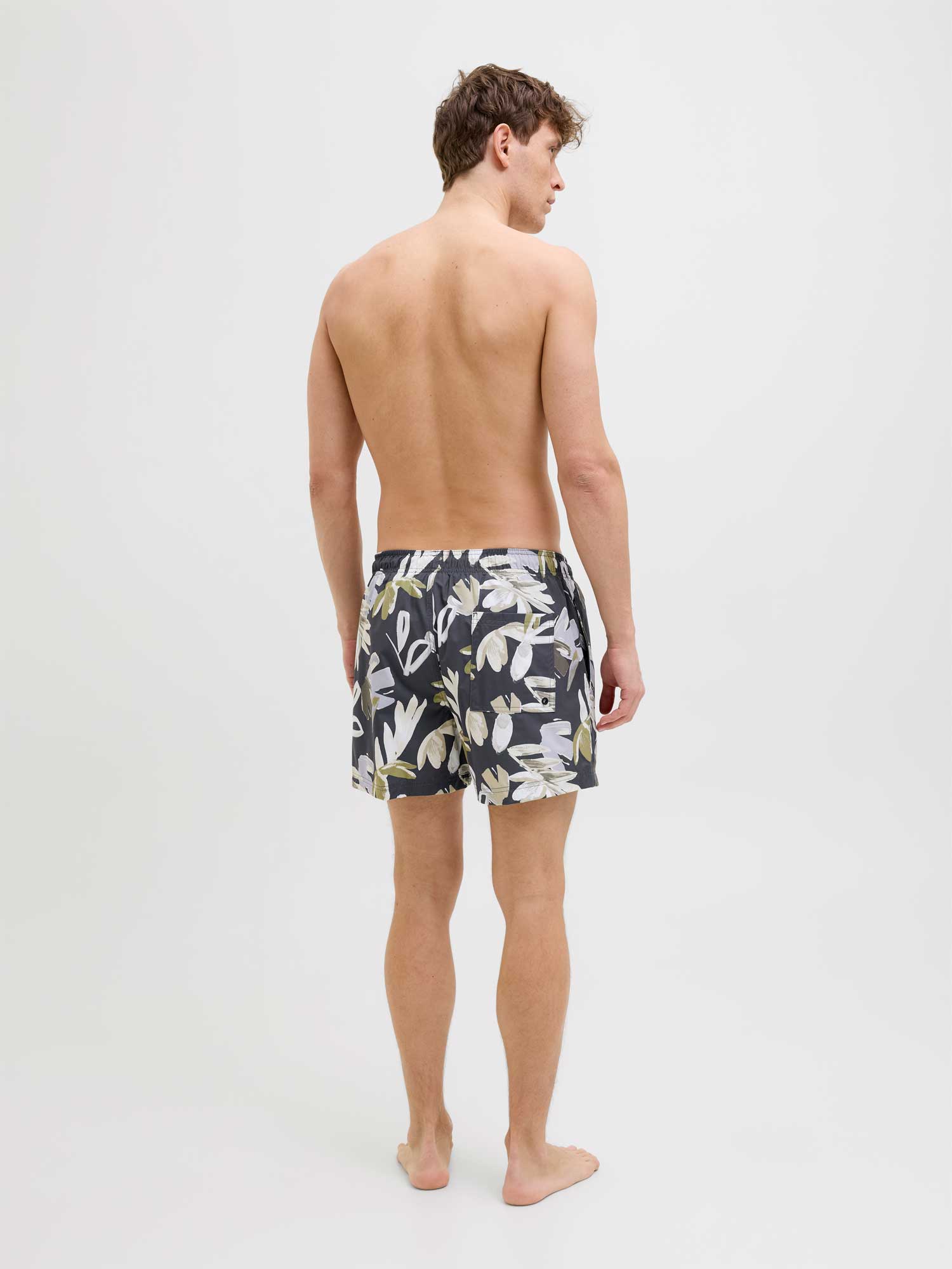 JACK & JONES Плувни шорти JPSTMAUI JJSWIM FLOWER AOP AKM