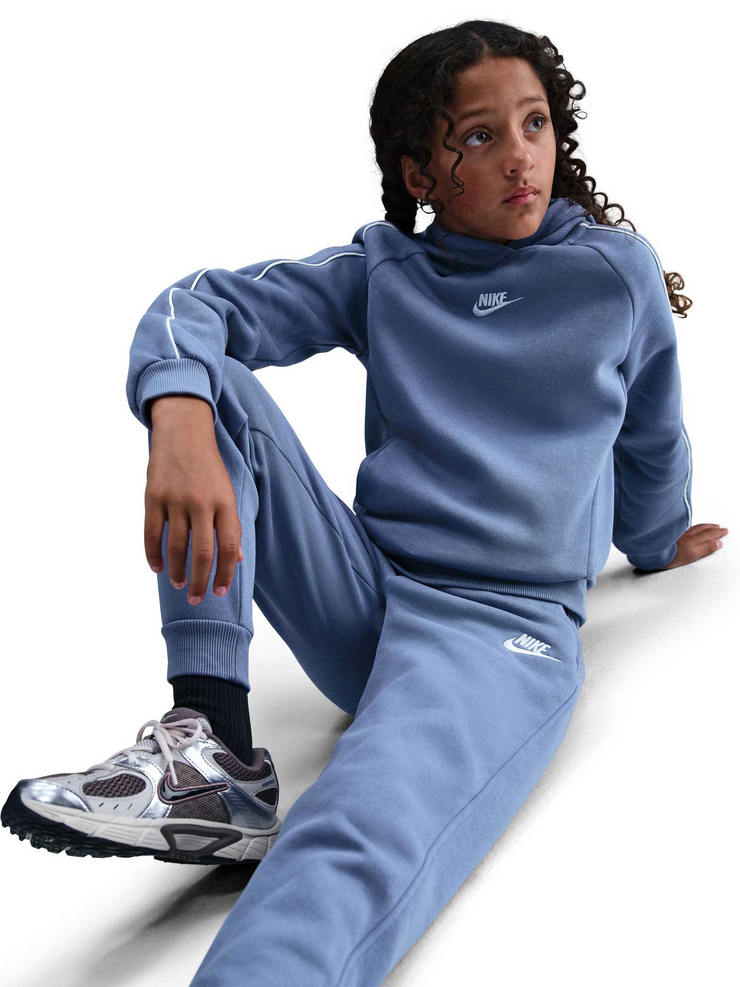 NIKE Спортен екип K NSW CLUB FLC HDY TRACKSUIT