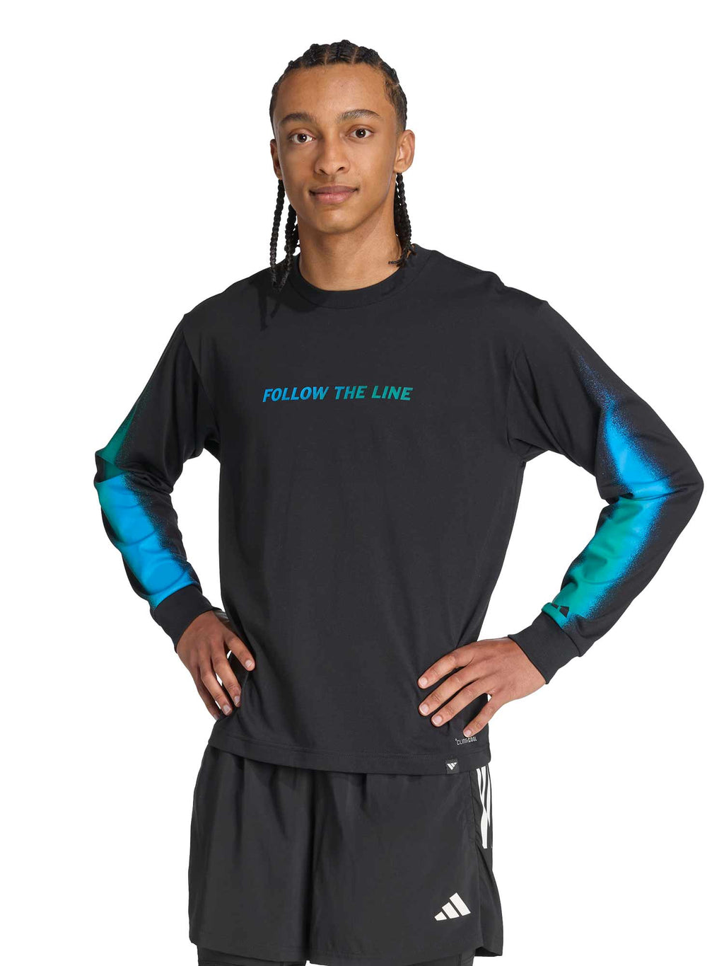 ADIDAS PERFORMANCE Тениска FOLLOW THE LINE