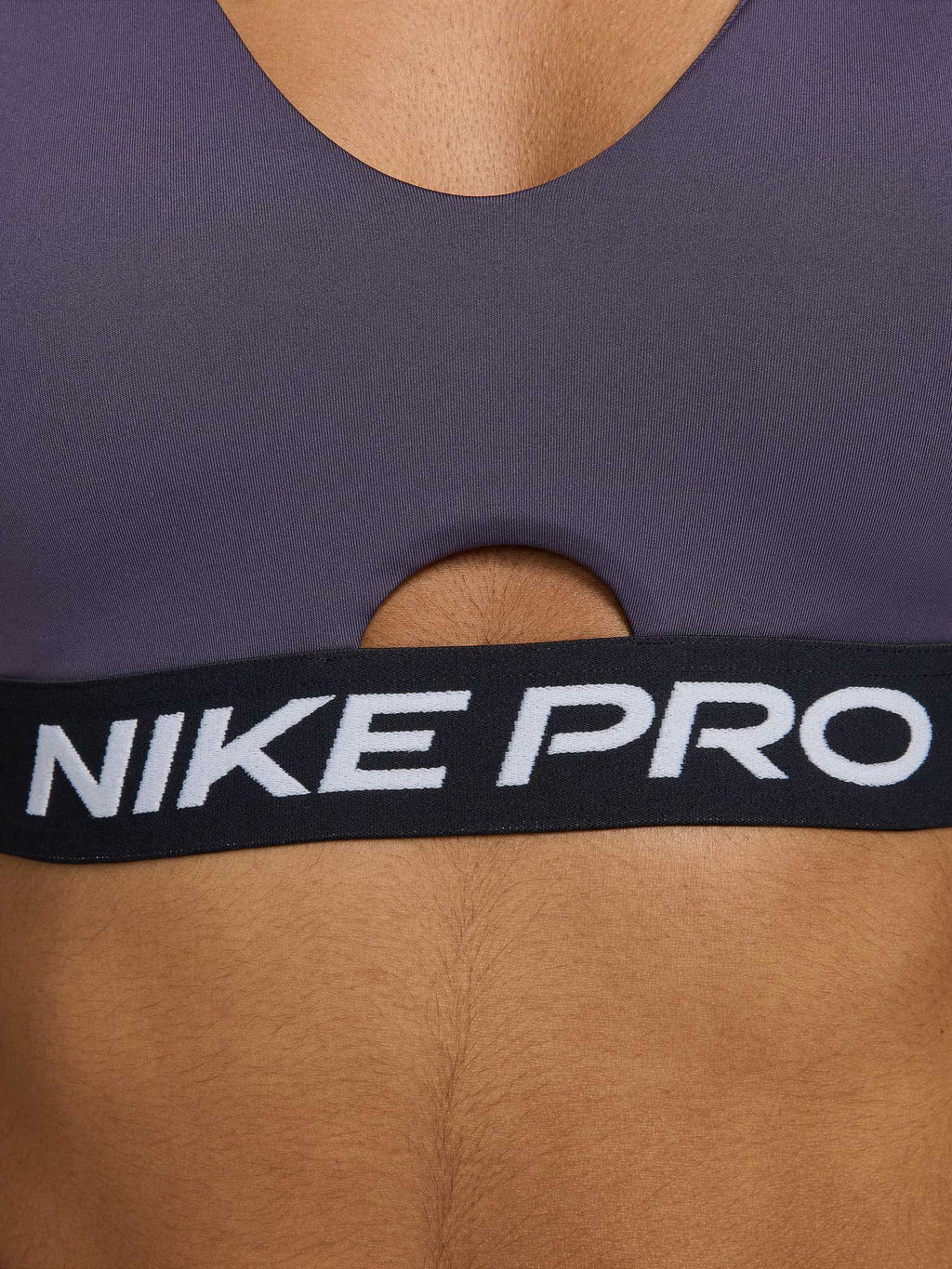NIKE Спортен сутиен W NP INDY PLUNGE BRA SW