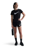 NIKE Тениска W NK ONE SWSH HBR DF SS TOP