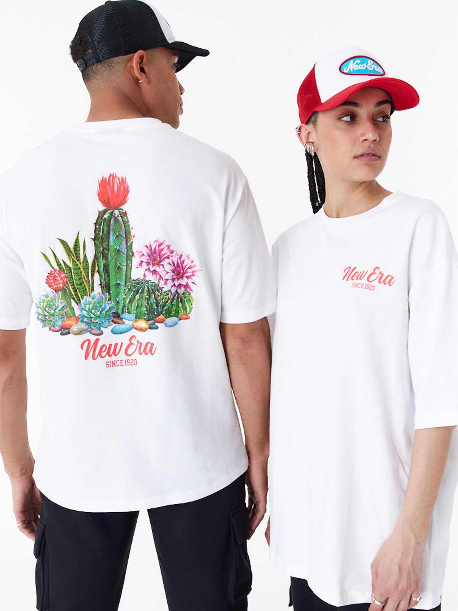 NEW ERA Тениска NE CACTUS GRPHC OS TEE