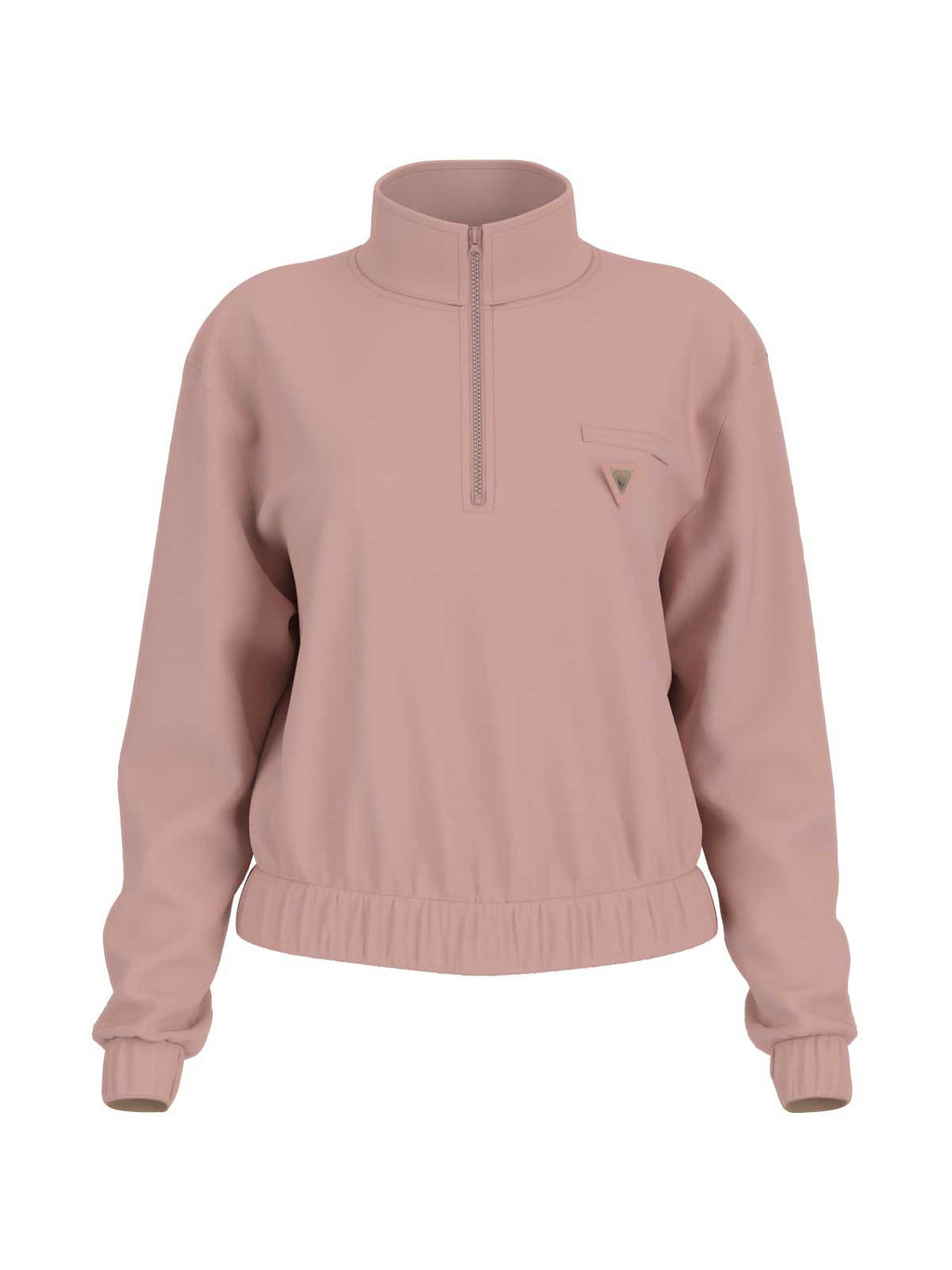 GUESS Блуза OLYMPE HALF ZIP SWEATSHIRT
