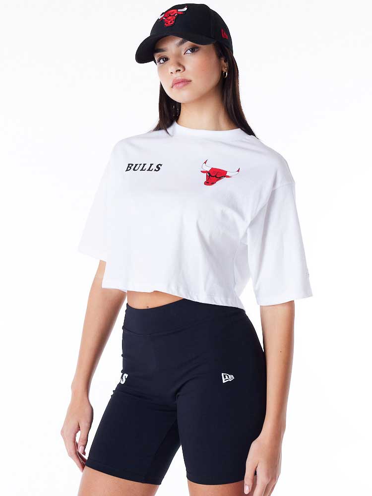 NEW ERA Тениска Z.NBA TEAM LOGO CROP TEE CHIBUL