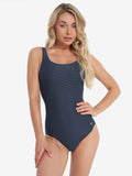 JOSS Цял бански Women's Essentials Textured Swimsuit