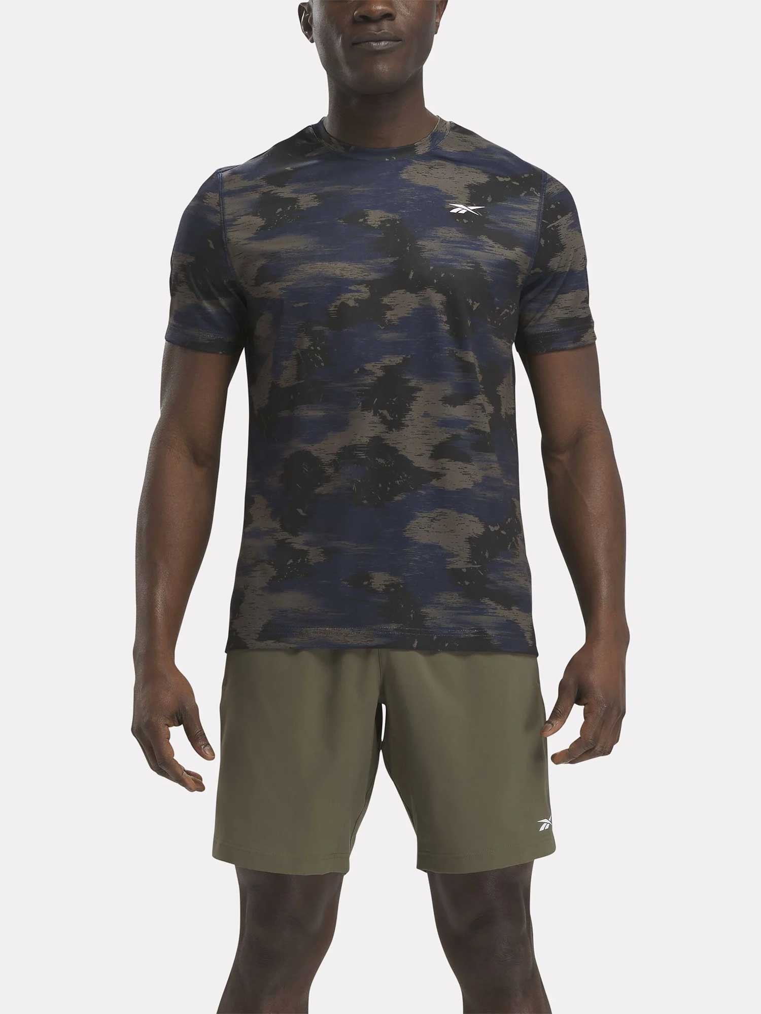 REEBOK Тениска TRAIN CAMO TECH