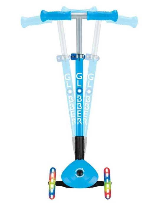 GLOBBER Сгъваема тротинетка PRIMO FOLDABLE LIGHTS