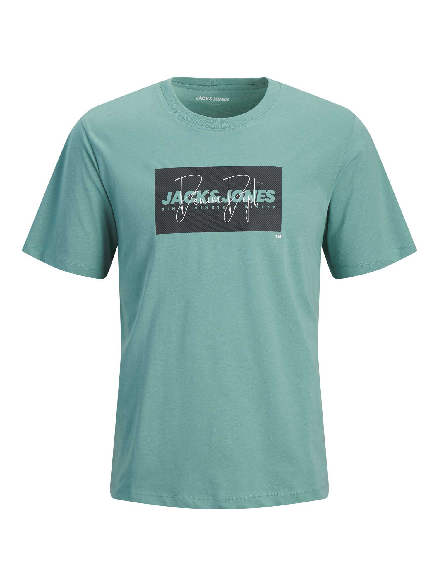 JACK & JONES Тениска JJCOLE PRINT TEE SS CREW NECK