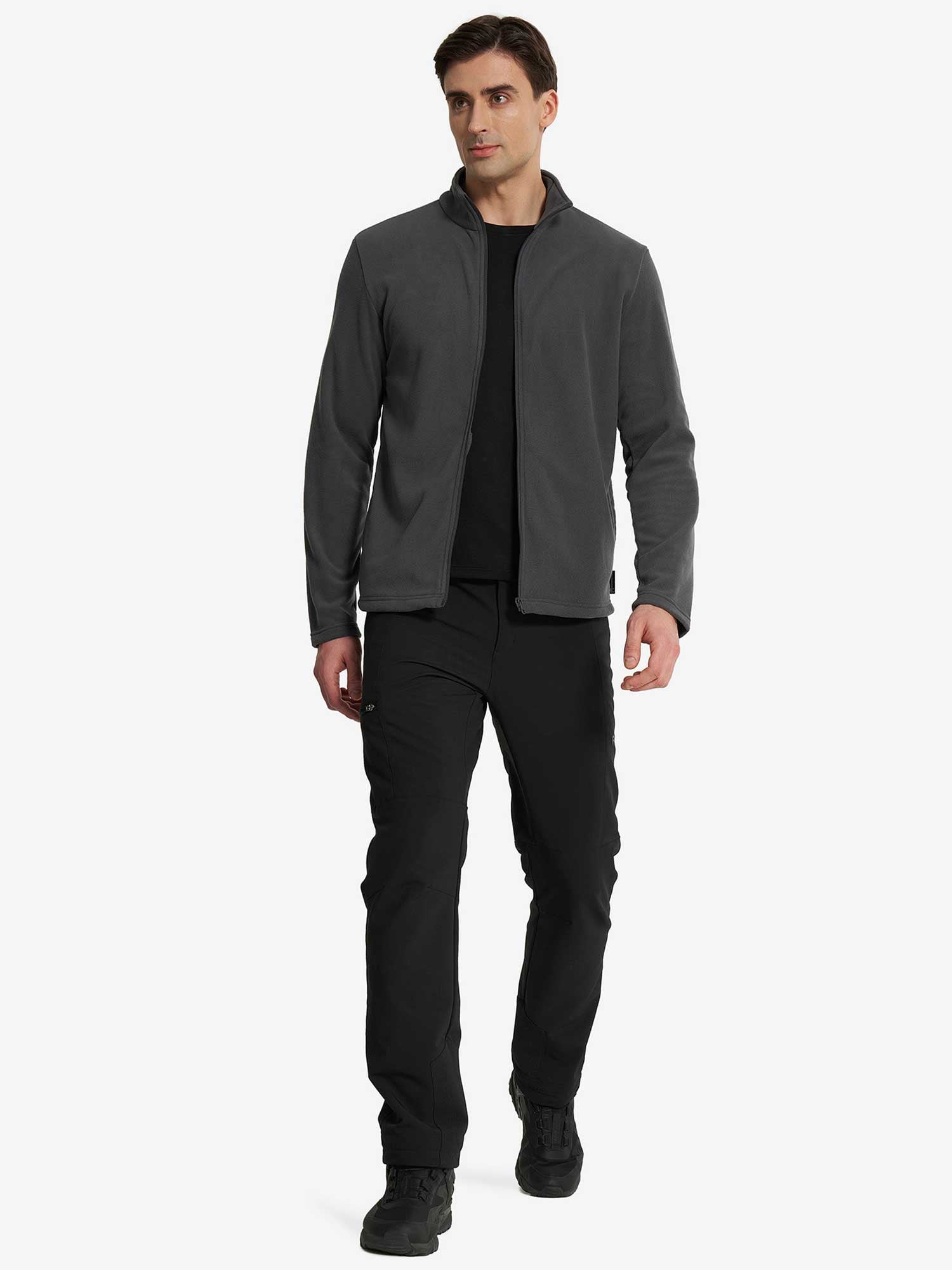 OUTVENTURE Полар Huron Mens Fleece jumper full zip