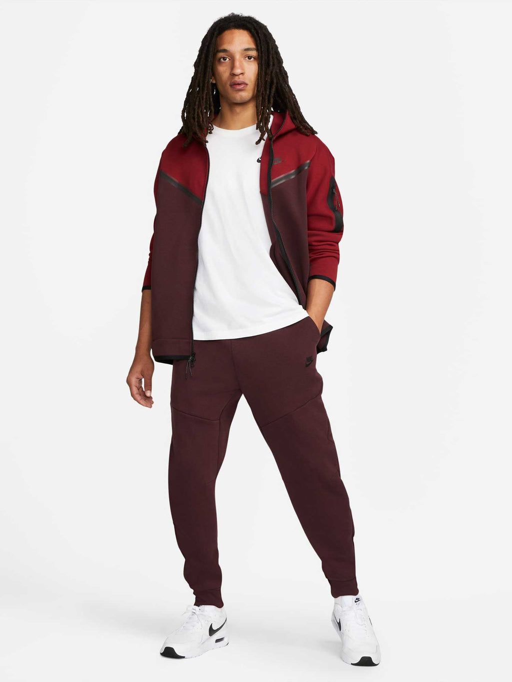 NIKE Спортно долнище M NSW TCH FLC JGGR S