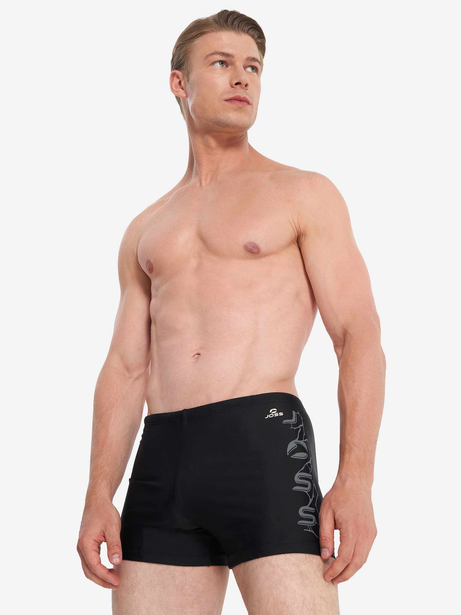 JOSS Бански Men's Training Side Prints Swm Boxers 27 cm