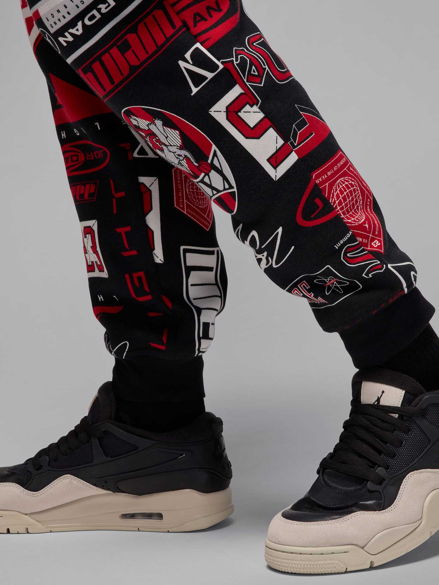 JORDAN Спортно долнище M J ESS AOP FLC PANT
