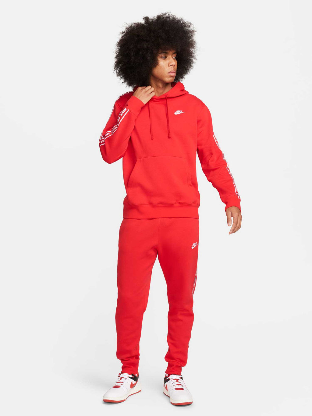 NIKE Спортен екип M NK CLUB FLC GX HD TRK SUIT