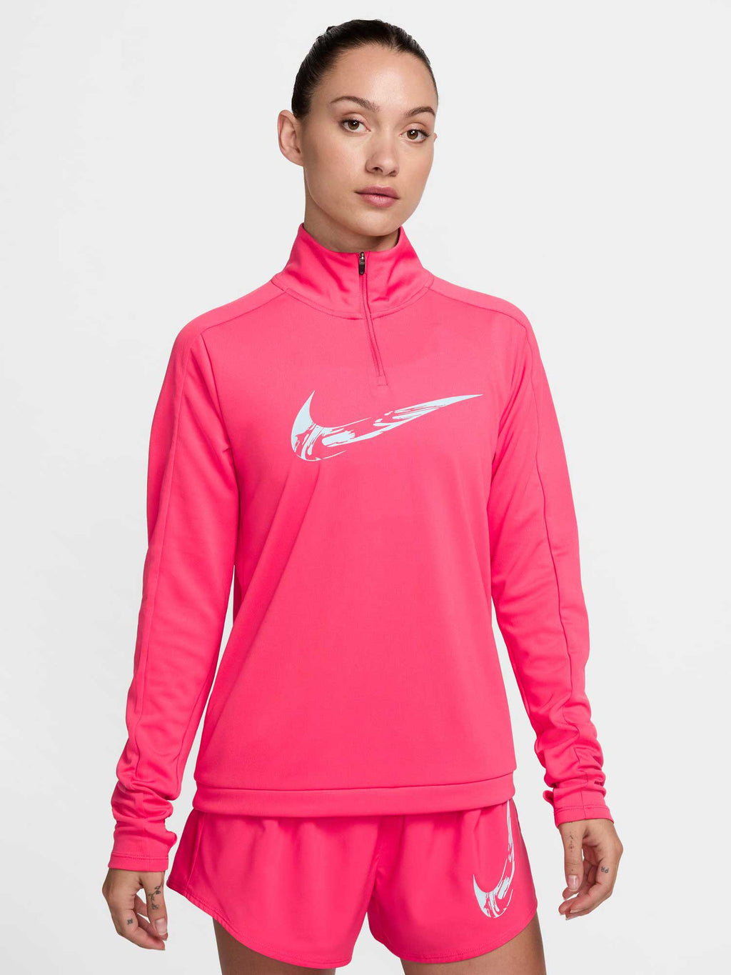 NIKE Блуза W NK SWSH HBR HZ MID