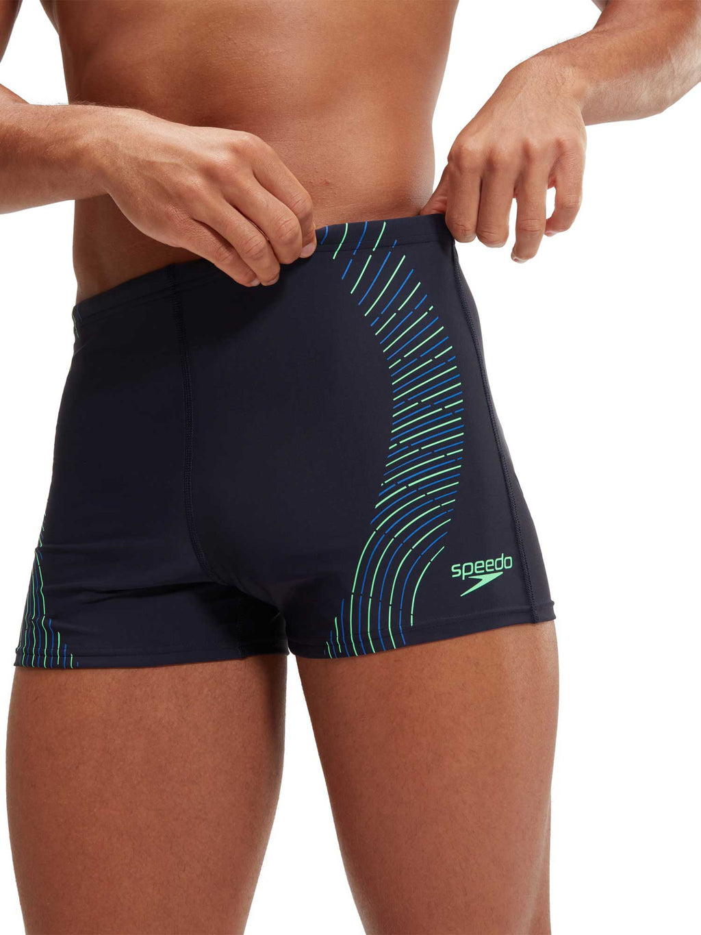 SPEEDO Бански MENS DUO LOGO PRINT AQUASHORT