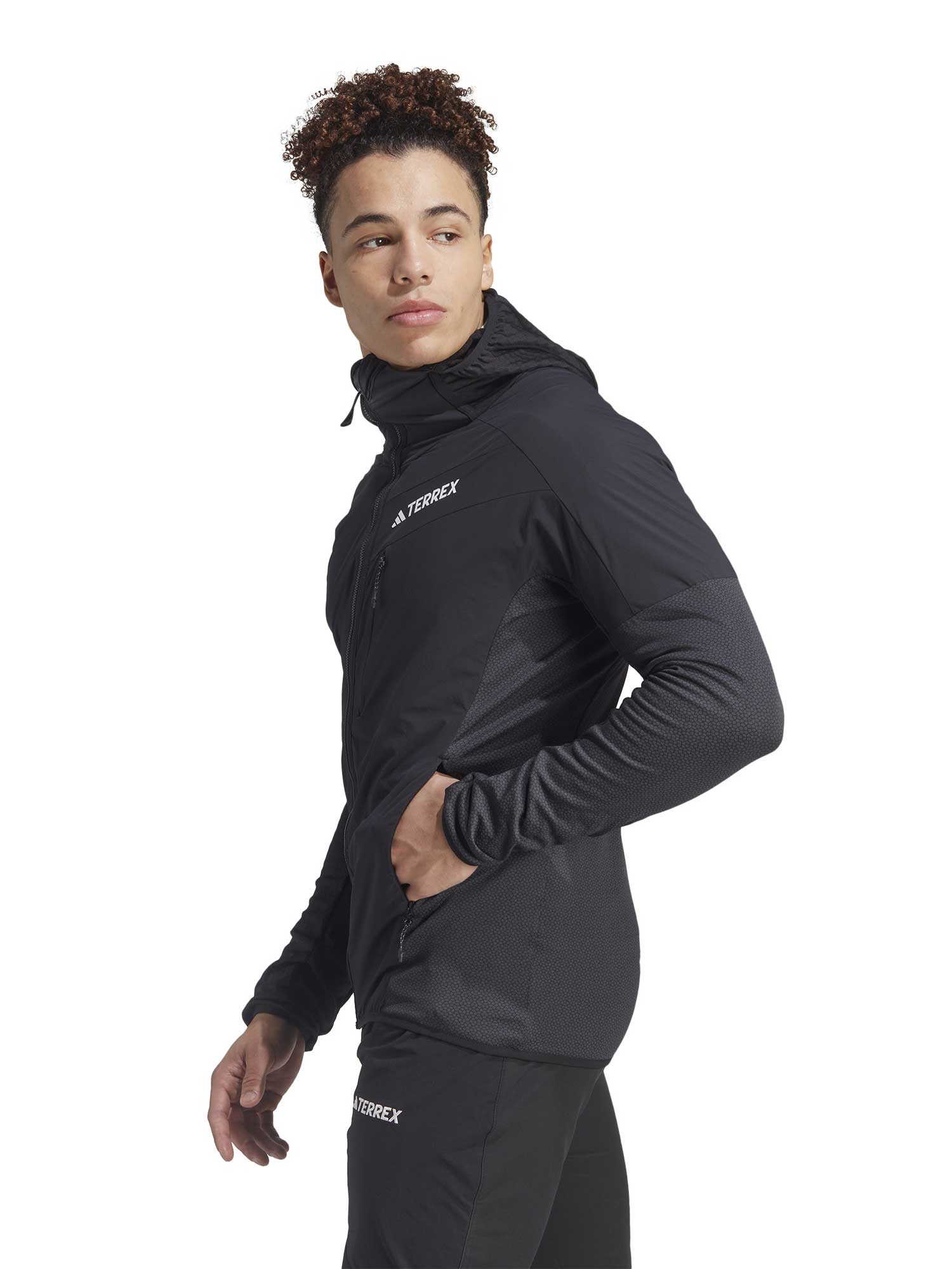 ADIDAS PERFORMANCE Ветровка Terrex Techrock Hooded Wind Fleece
