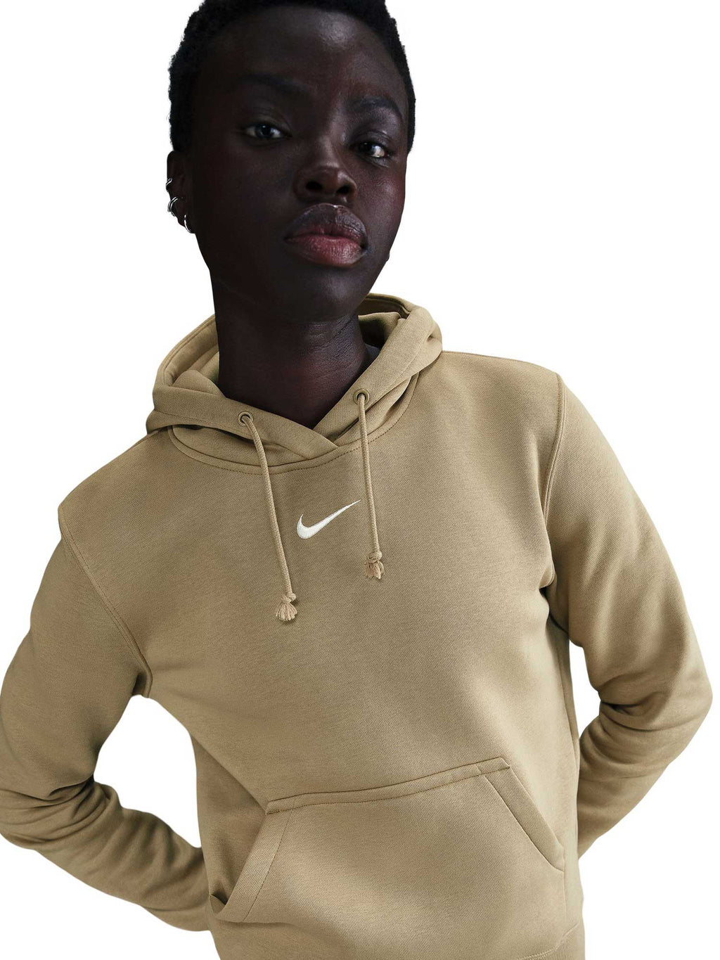 NIKE Суитшърт W NSW PHNX FLC STD PO HOODIE