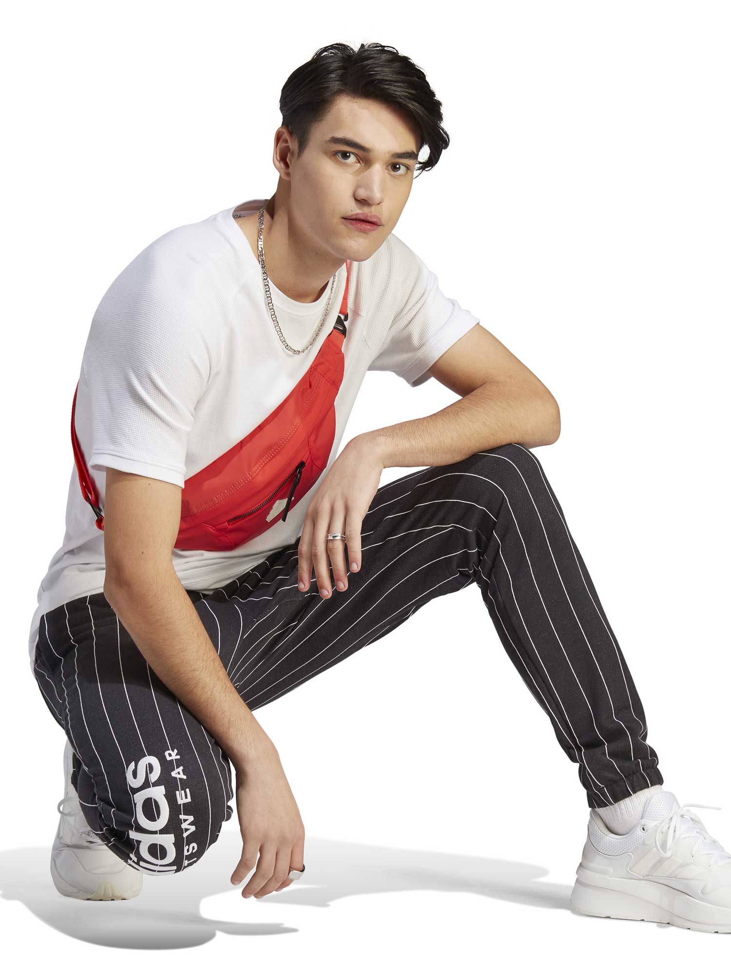ADIDAS SPORTSWEAR Спортно долнище Pinstripe Fleece