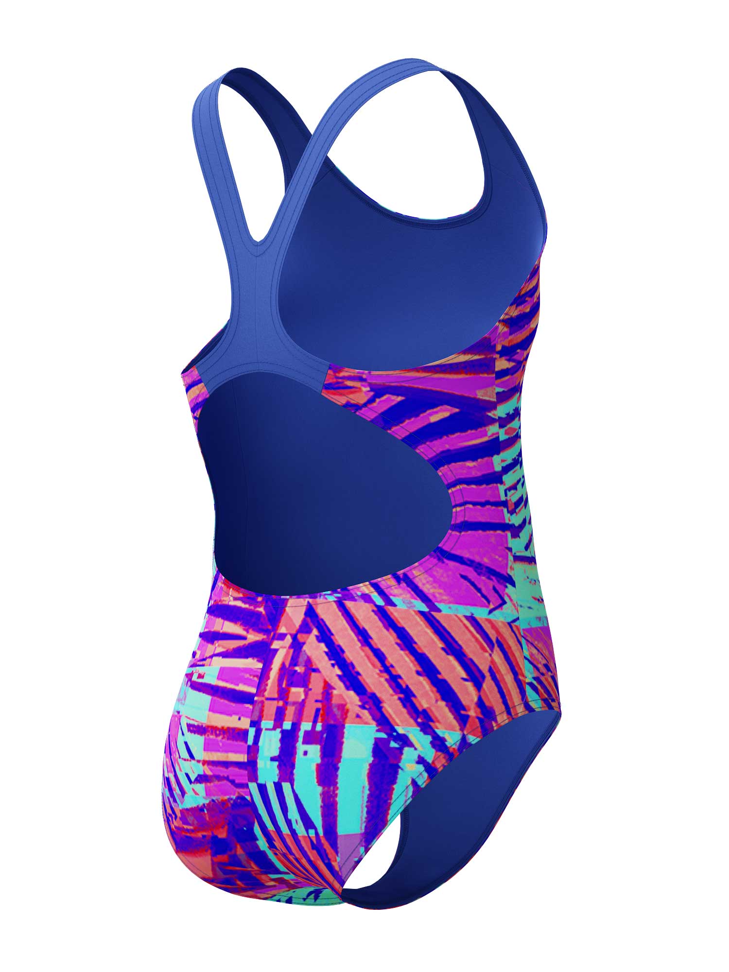 SPEEDO Цял бански GIRLS DIGITAL ALLOVER SPLASHBACK