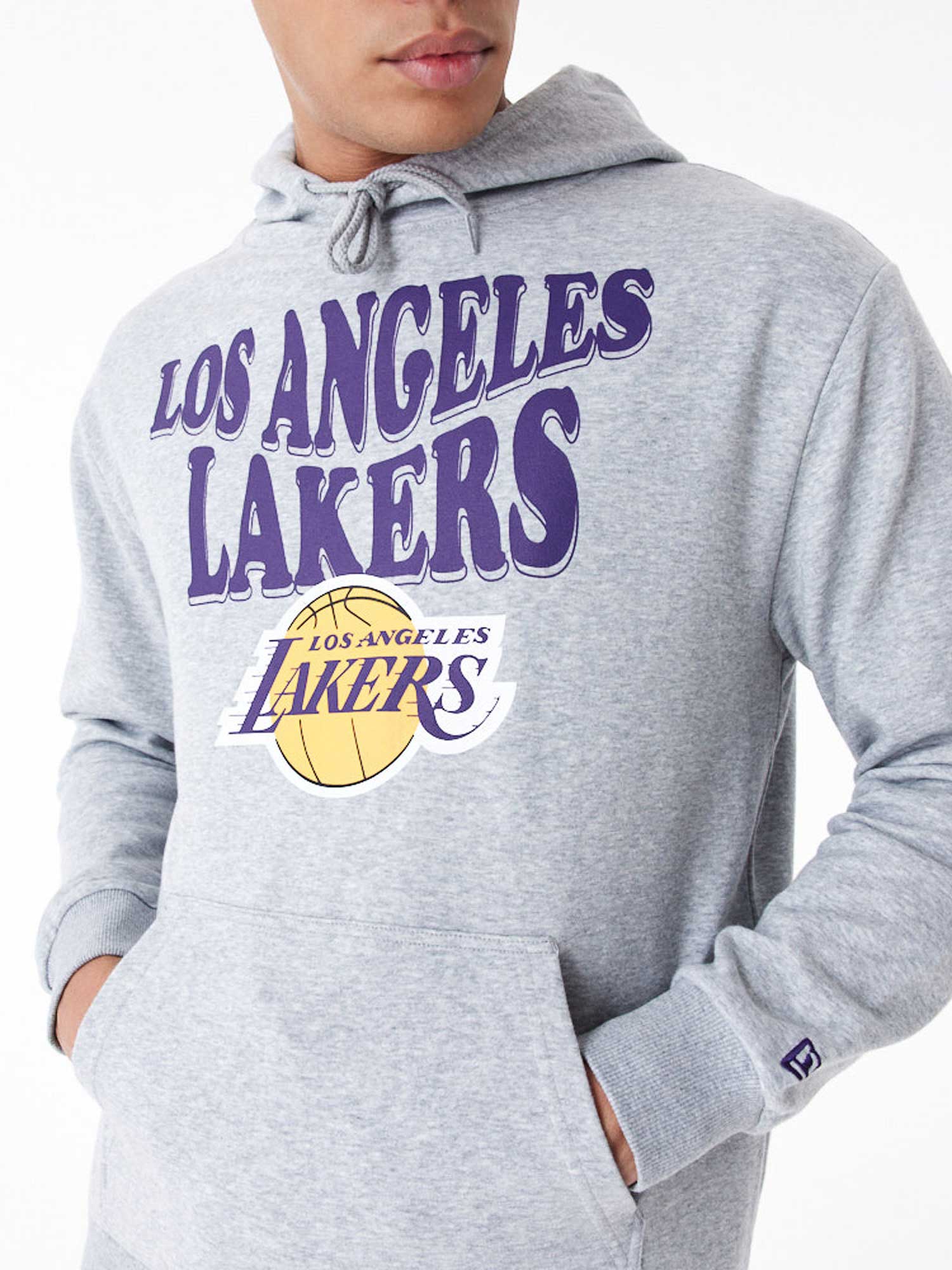 NEW ERA Суитшърт NBA SCRIPT OS HOODY LOSLAK
