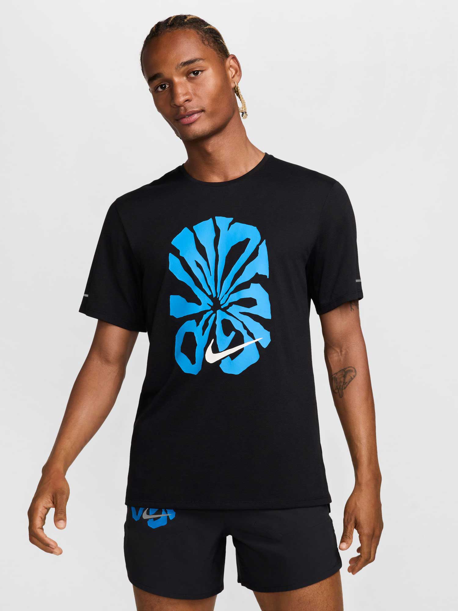 NIKE Тениска M NK DF RISE 365 RUN ENERGY SS