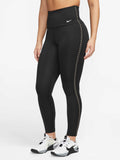 NIKE Клин W NK ONE TF HR 7/8 TIGHT MTLC