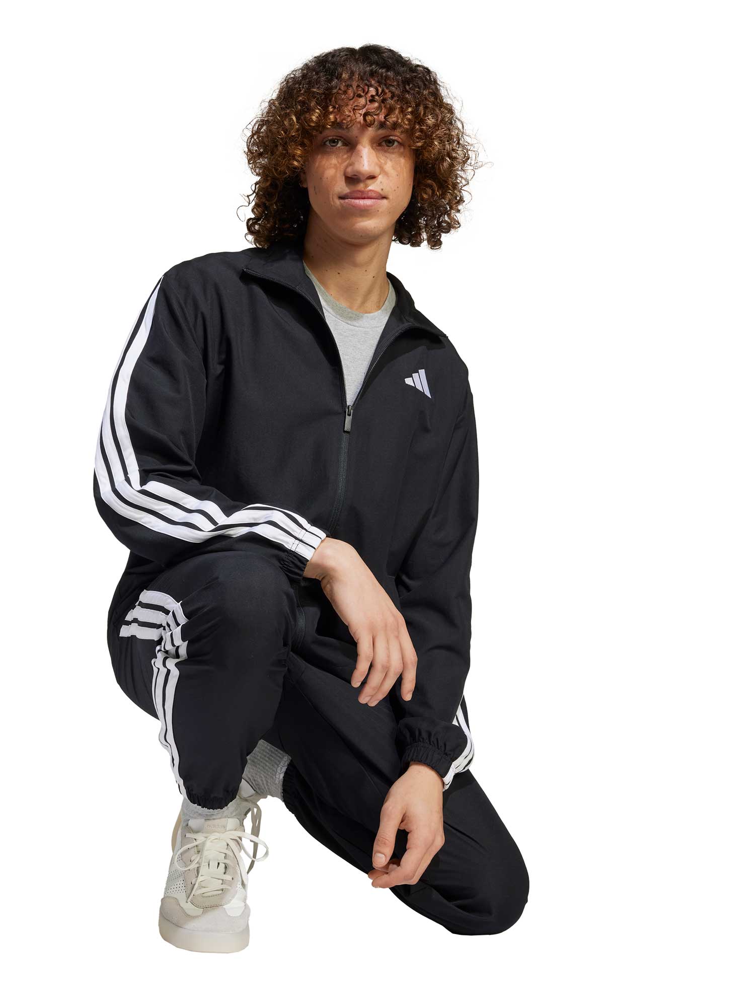 ADIDAS SPORTSWEAR Спортен екип Sportswear Basic 3-Stripes Woven