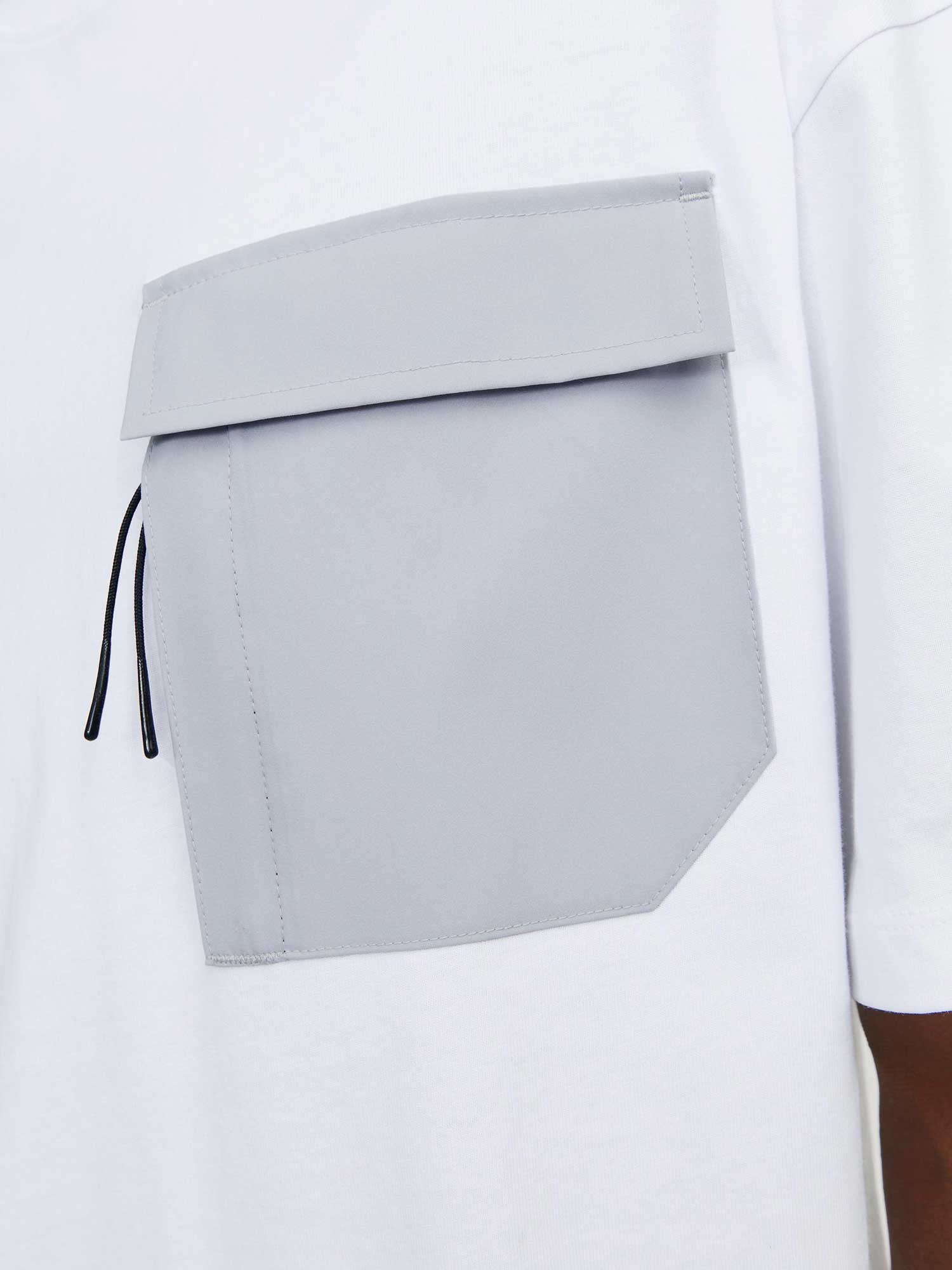 JACK & JONES Тениска JCOARCH POCKET TEE SS CREW NECK LN