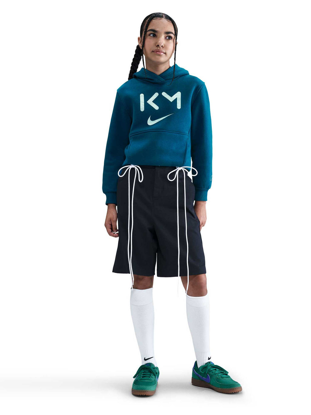 NIKE Суитшърт Kylian Mbappe K NK CLUB FLC HDY -PD