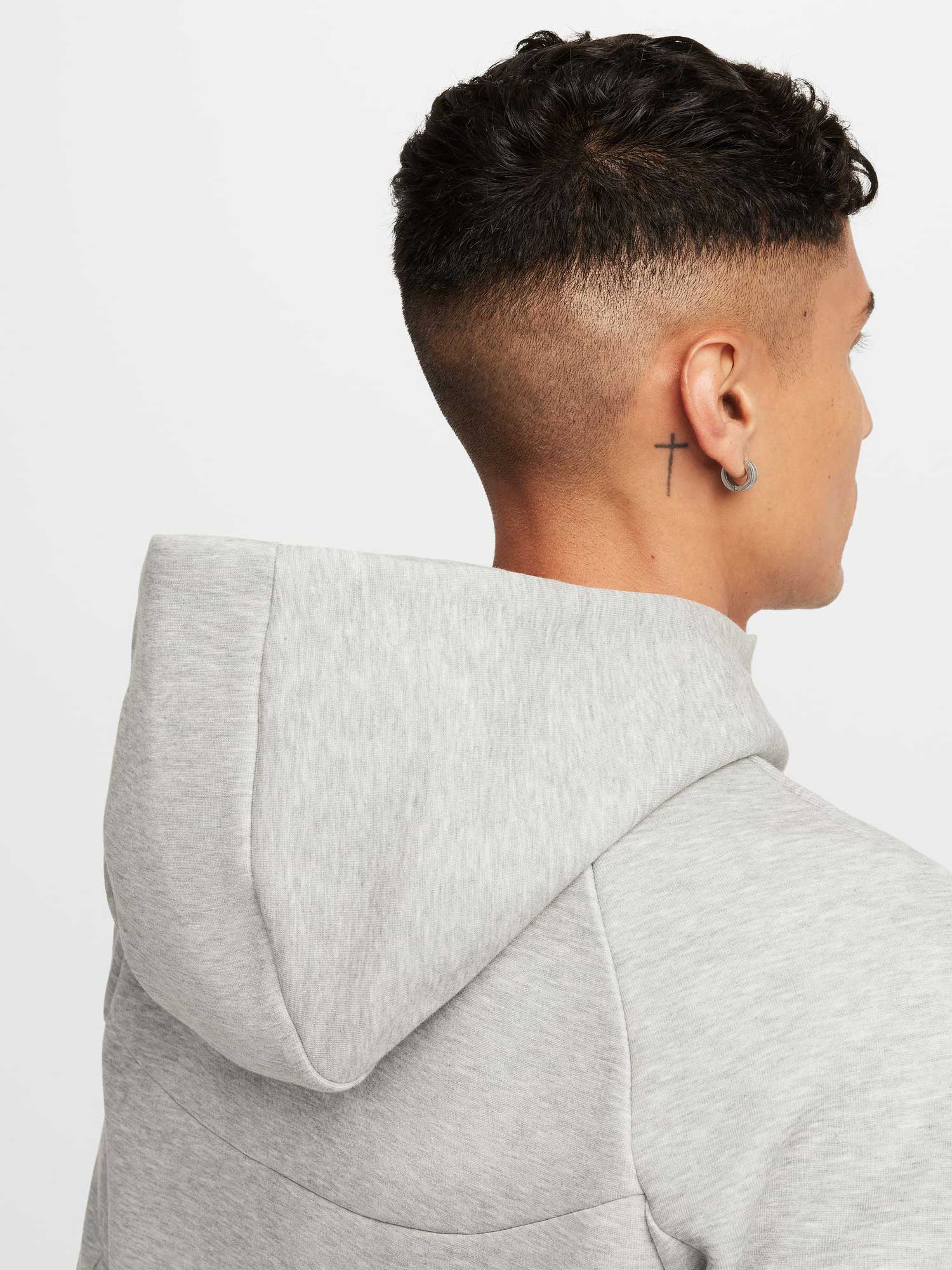 NIKE Суитшърт M NK TCH FLC FZ WR HOODIE