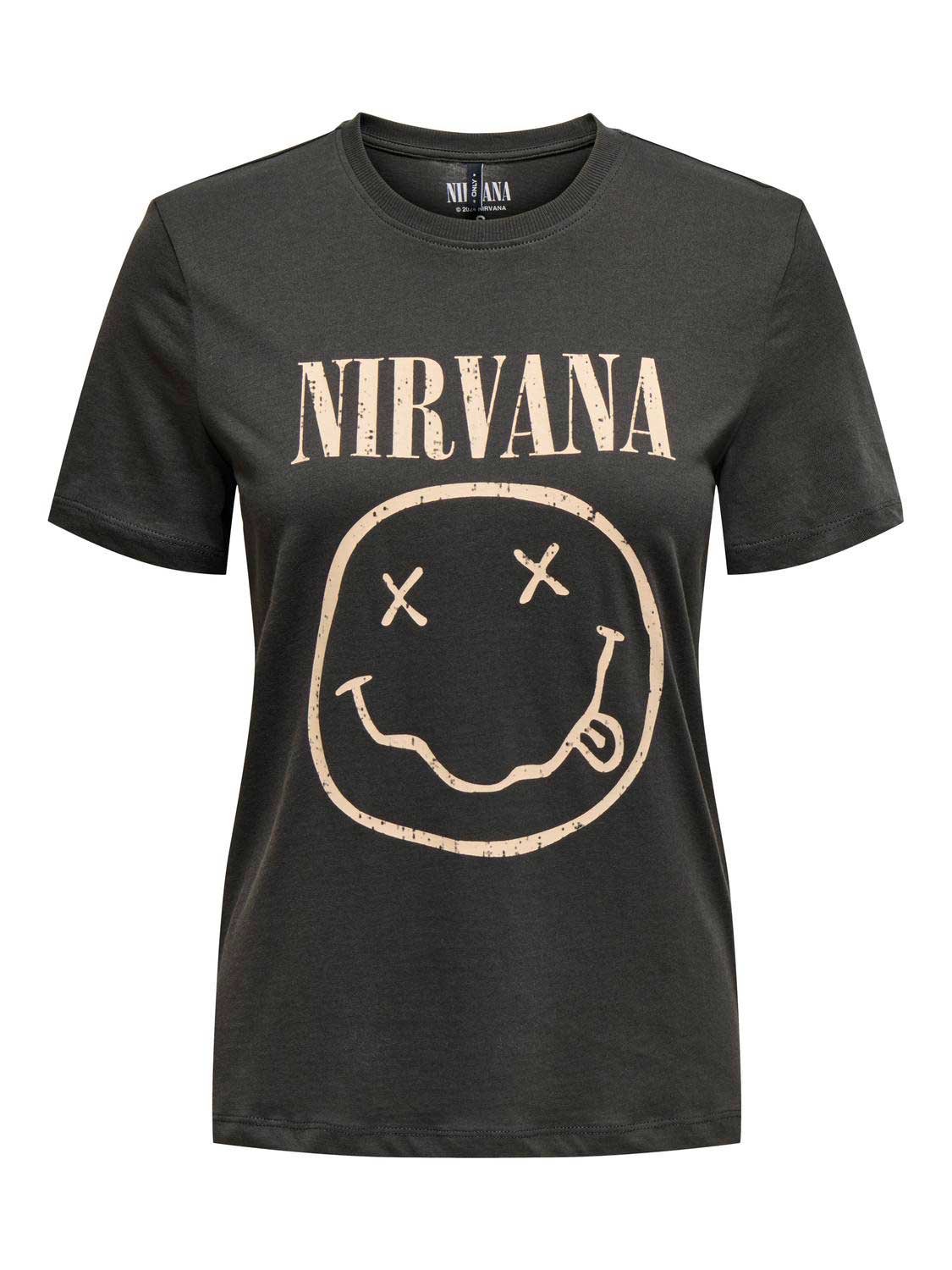 ONLY Тениска ONLNIRVANA REG S/S TOP BOX JRS