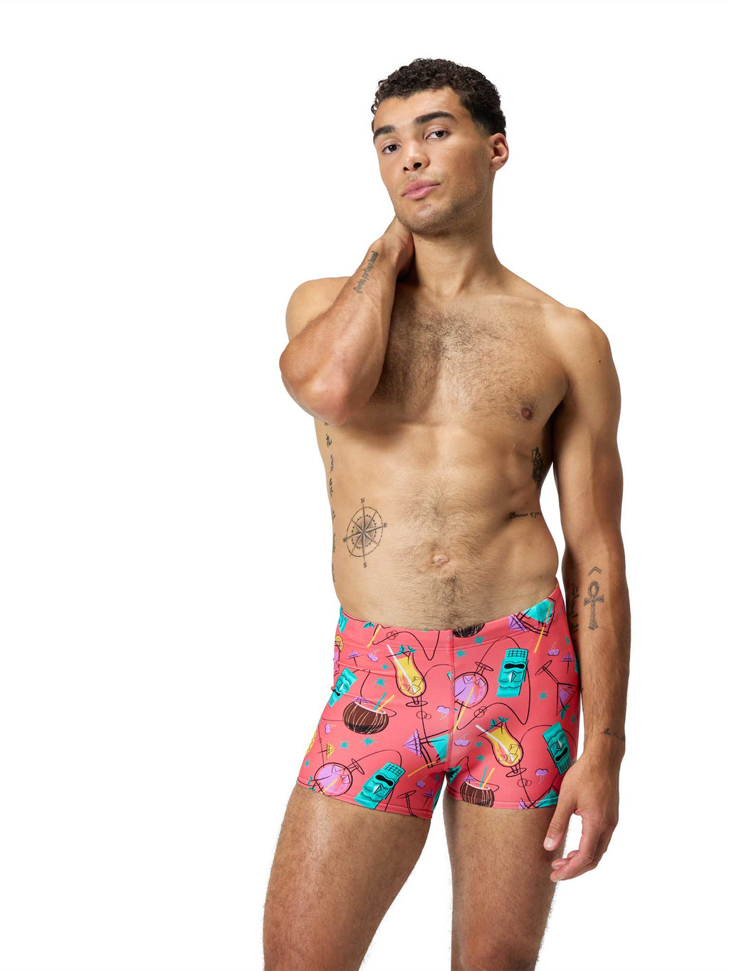 SPEEDO Бански PRINT BEACHSTAR SQUARE LEG