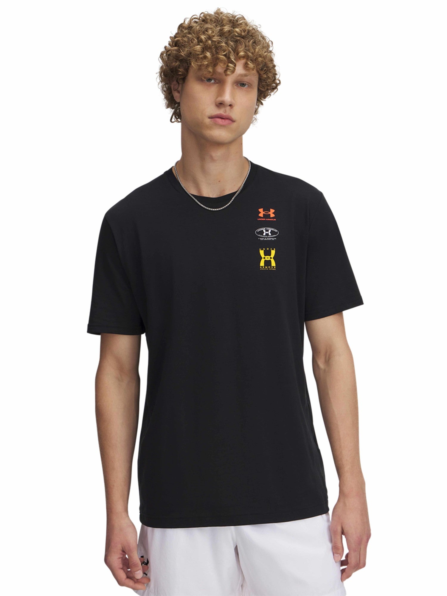 UNDER ARMOUR Тениска M 60/40S EVOL LOGO SS