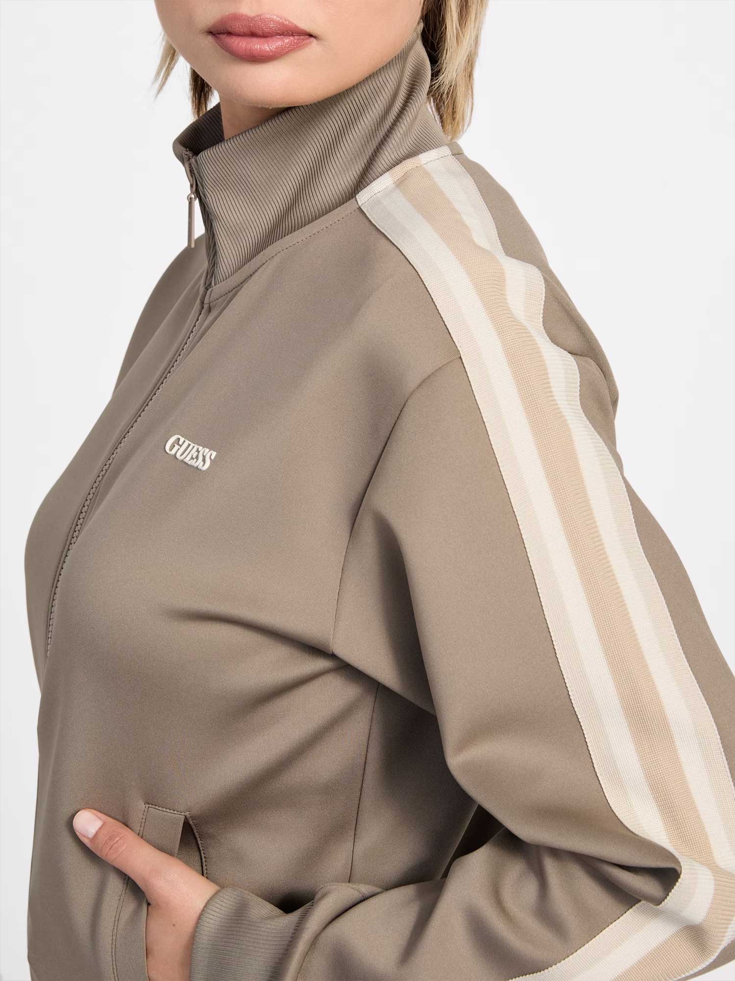 GUESS Спортно горнище YARROW FULL ZIP SWEA