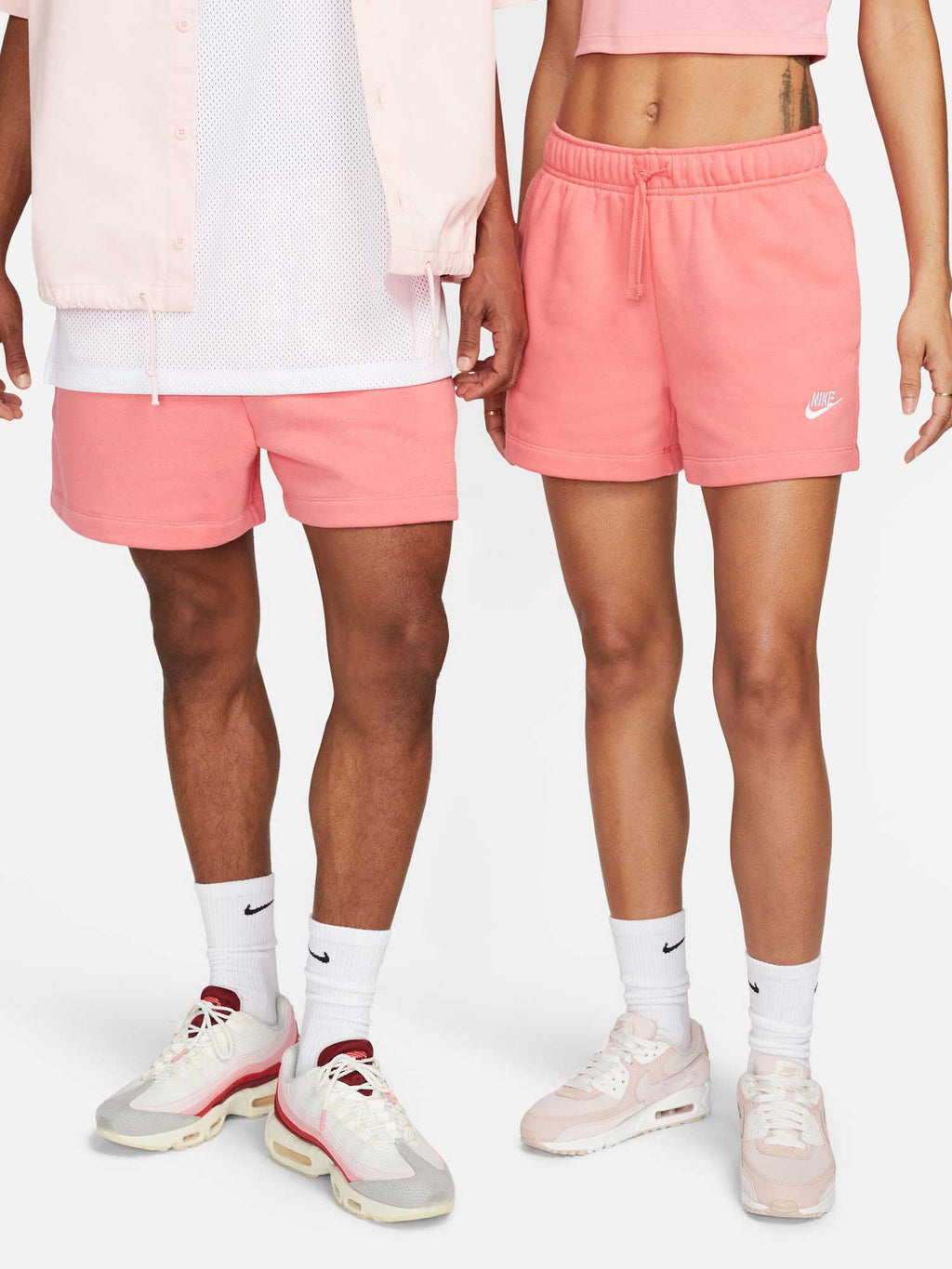 NIKE Къси панталони W NSW CLUB FLC MR