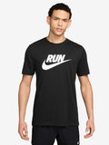 NIKE Тениска M NK DF TEE RUN SWOOSH