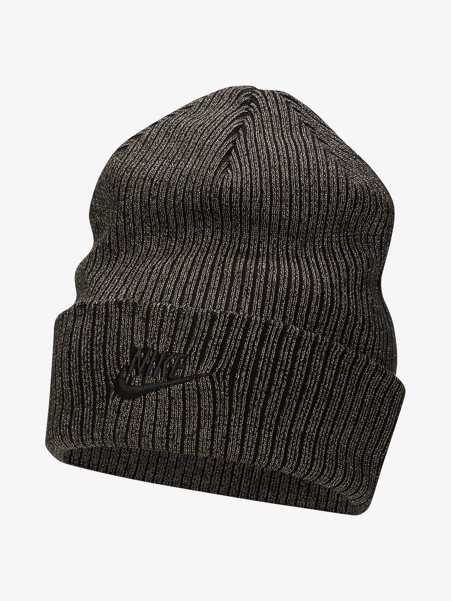 NIKE Шапка U NK PEAK BEANIE SC METALLIC L