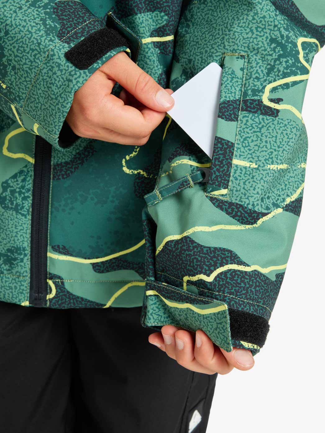 QUIKSILVER Ски яке MISSION PRINTED YOUTH JK
