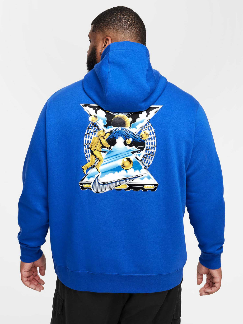 NIKE Суитшърт U NSW CLUB HDY PO BB SEGB