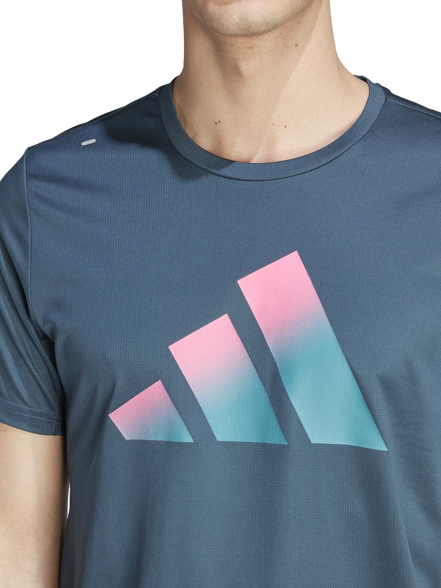 ADIDAS PERFORMANCE Тениска Run Icons 3 Bar Logo