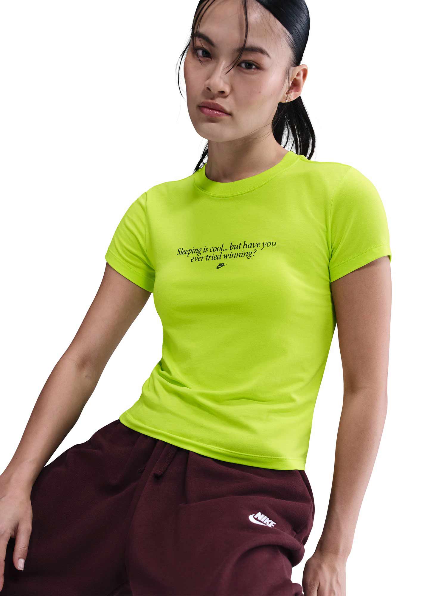NIKE Тениска W NSW NK CHLL KNIT TEE VRB