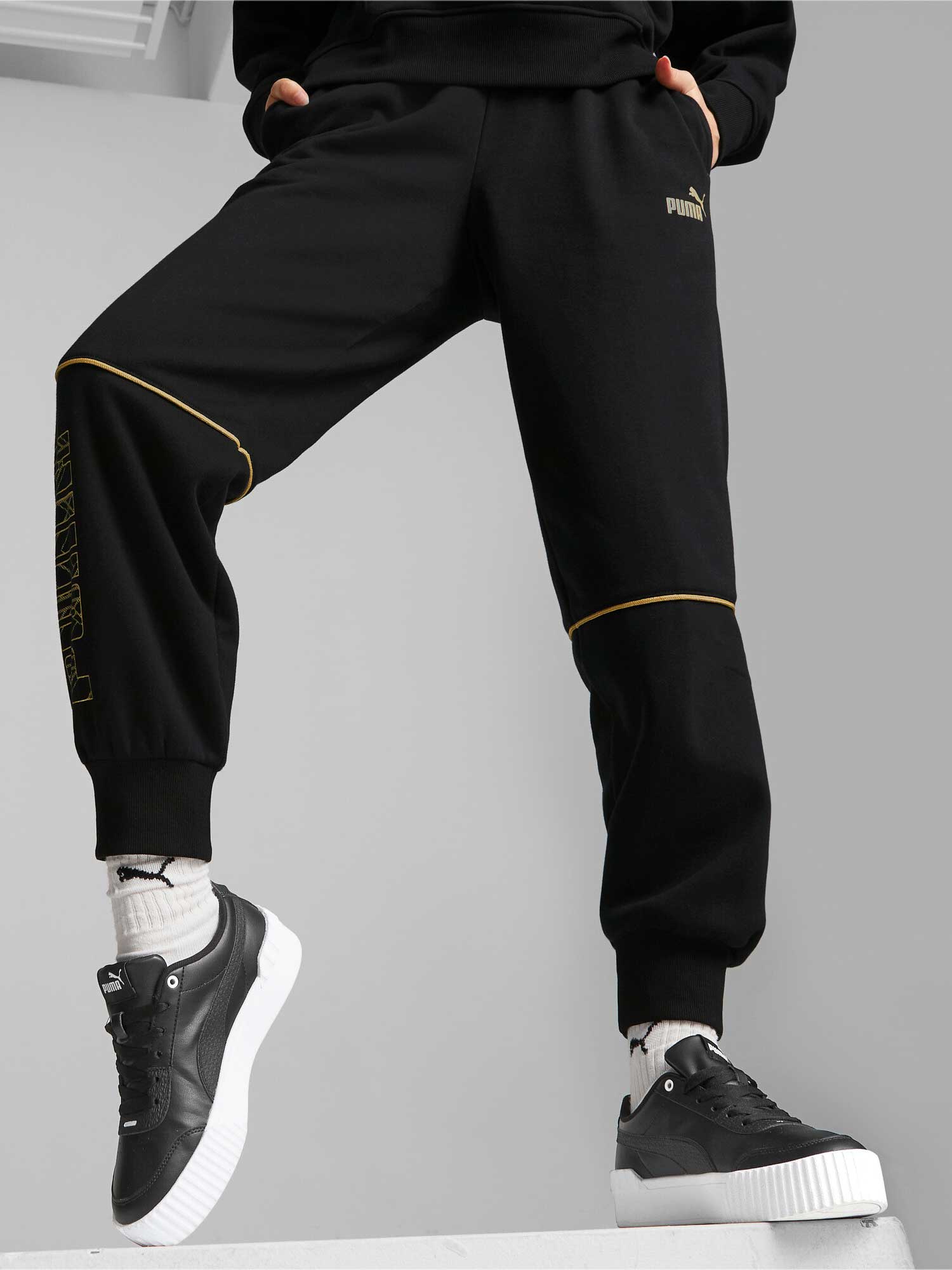 PUMA Спортно долнище Power Deco Glam High-Waist