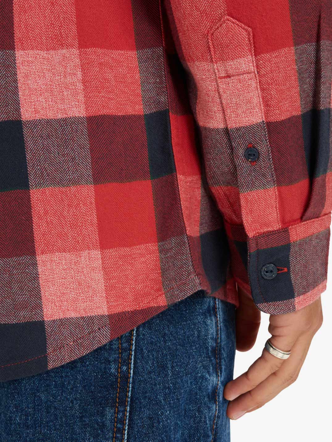 QUIKSILVER Риза MOTHERFLY PLAID LS SHIRT