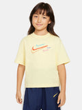 NIKE Тениска G NSW TEE BOXY SWOOSH LOGO